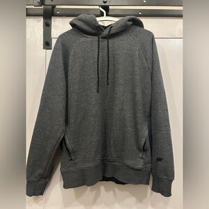 Fabletics Men’s Go-To Hoodie Size Medium Charcoal Heather